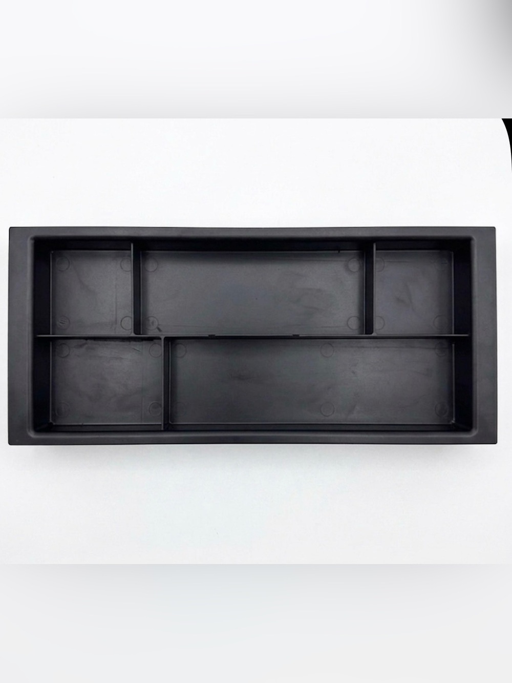 Black Plastic Tray Organizer